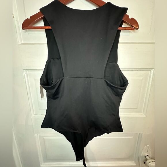 NWTs Free People She So Sleek Square Neck Bodysuit Size Large - Picture 6 of 8